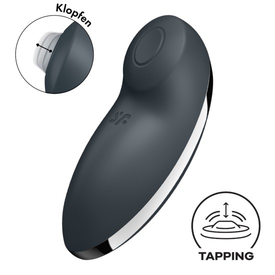 Satisfyer Tap & Climax 2 - Grey Satisfyer Tap & Climax 2 - Grey