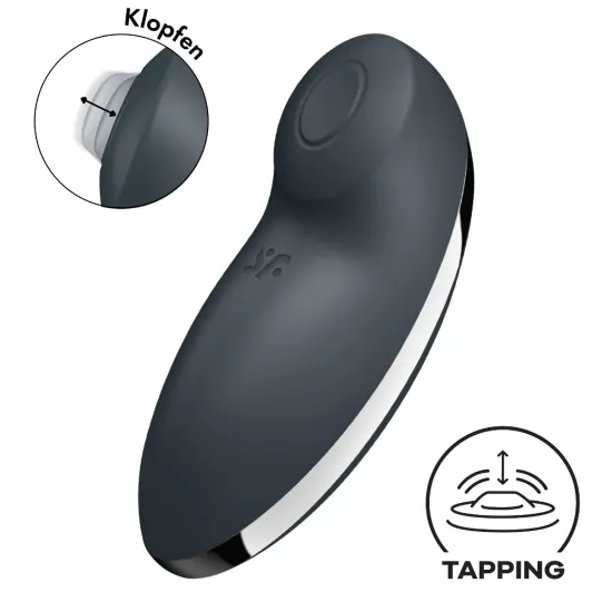 Satisfyer Tap & Climax 2 - Grey Satisfyer Tap & Climax 2 - Grey