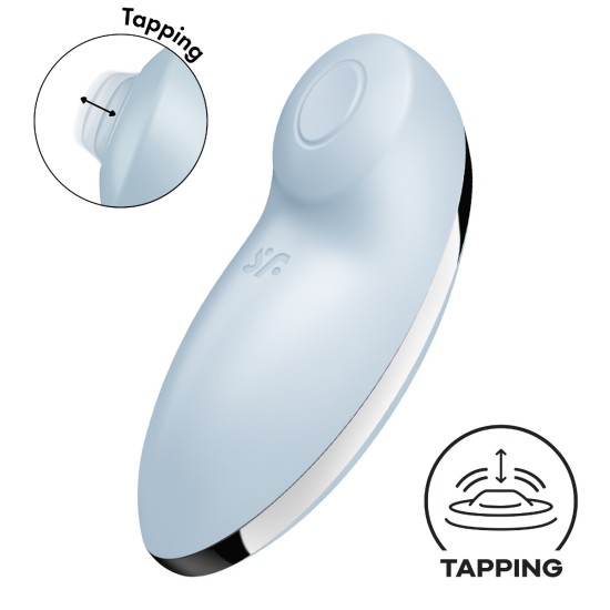 Satisfyer Tap & Climax 2 - Light Blue Satisfyer Tap & Climax 2 - Light Blue
