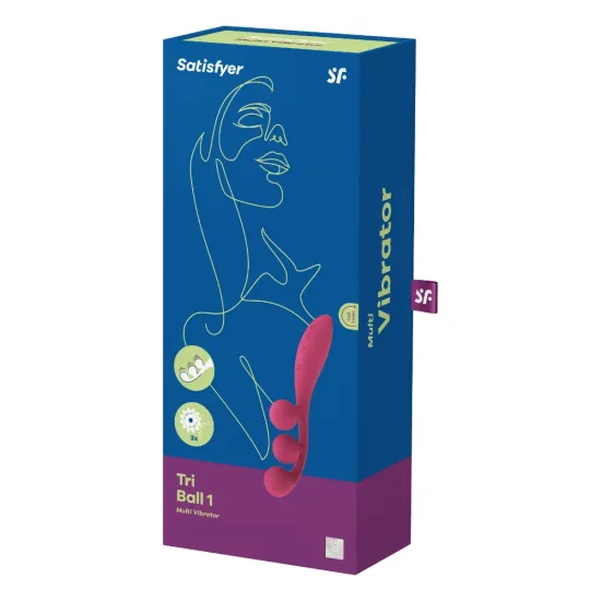 Satisfyer Tri Ball 1 - Red Satisfyer Tri Ball 1 - Red