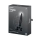 Satisfyer Triple Crystal 1 Glass Dildo - Black Satisfyer Triple Crystal 1 Glass Dildo - Black
