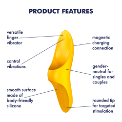 Satisfyer Teaser - Dark Yellow Satisfyer Teaser - Dark Yellow
