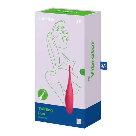 Satisfyer Twirling Fun - Poppy Red Satisfyer Twirling Fun - Poppy Red