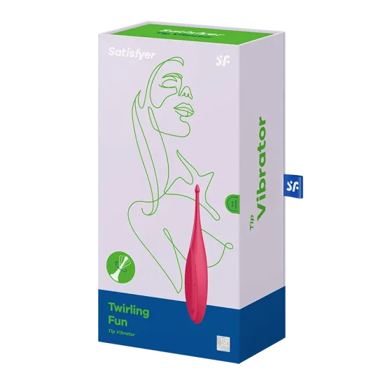 Satisfyer Twirling Fun - Poppy Red Satisfyer Twirling Fun - Poppy Red