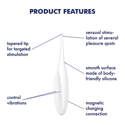 Satisfyer Twirling Fun - White Satisfyer Twirling Fun - White