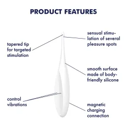 Satisfyer Twirling Fun - White Satisfyer Twirling Fun - White