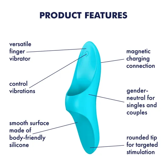 Satisfyer Teaser - Light Blue Satisfyer Teaser - Light Blue