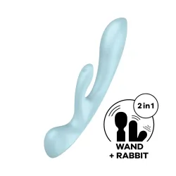 Satisfyer Triple Oh - Light Blue Satisfyer Triple Oh - Light Blue