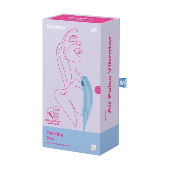 Satisfyer Twirling Pro - Ice Blue Satisfyer Twirling Pro - Ice Blue