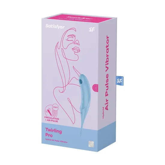 Satisfyer Twirling Pro - Ice Blue Satisfyer Twirling Pro - Ice Blue