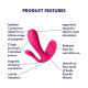 Satisfyer Top Secret + Pink Satisfyer Top Secret + Pink