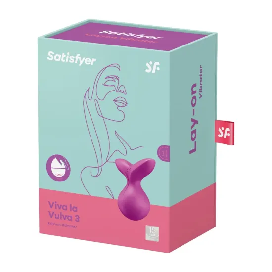 Satisfyer Viva La Vulva 3 - Violet Satisfyer Viva La Vulva 3 - Violet