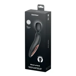 Satisfyer Wand-erland - Black/Rose Gold