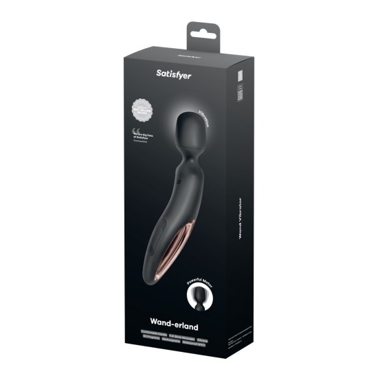 Satisfyer Wand-erland - Black/Rose Gold Satisfyer Wand-erland - Black/Rose Gold
