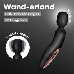 Satisfyer Wand-erland - Black/Rose Gold Satisfyer Wand-erland - Black/Rose Gold