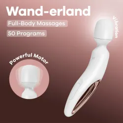 Satisfyer Wand-erland - White/Gold