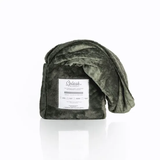 Splash Blanket - Furlush (NON bonded) - Army - Medium Splash Blanket - Furlush (NON bonded) - Army - Medium