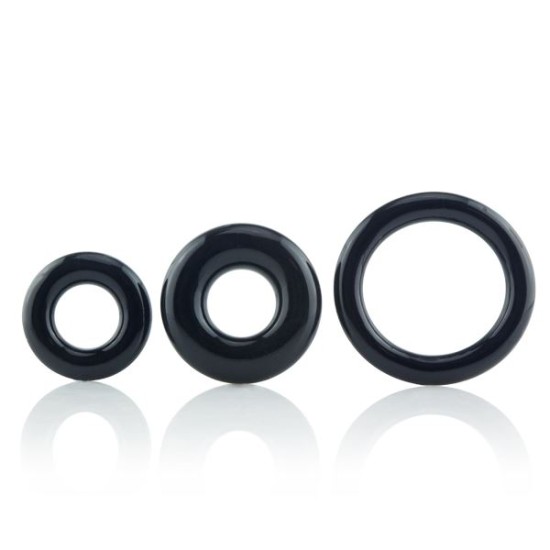 Screaming O RingO's x3 (Black) Screaming O RingO's x3 (Black)
