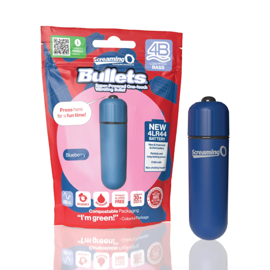 Screaming O 4B Bullet - Blueberry Screaming O 4B Bullet - Blueberry