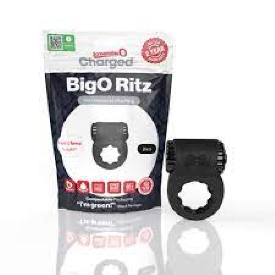 Screaming O Charged Big O Ritz - Black Screaming O Charged Big O Ritz - Black