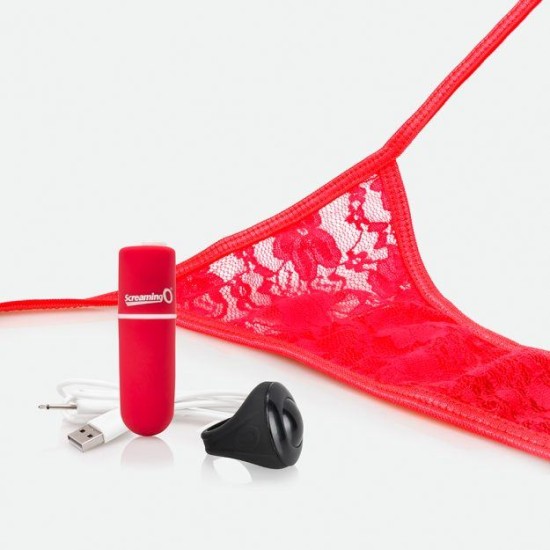 My Secret Screaming O Charged Remote Control Panty Vibe - Red My Secret Screaming O Charged Remote Control Panty Vibe - Red