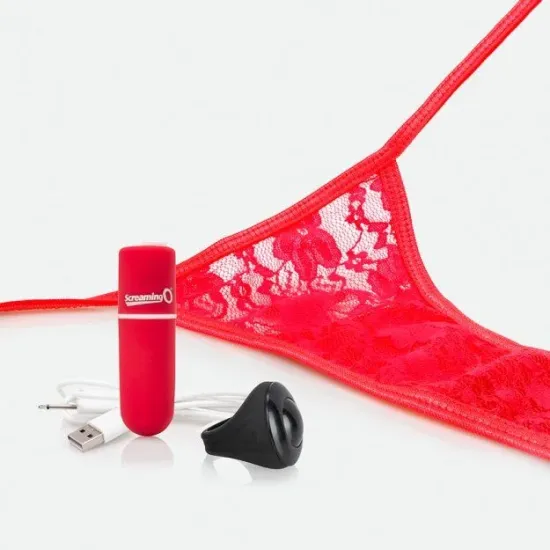 My Secret Screaming O Charged Remote Control Panty Vibe - Red My Secret Screaming O Charged Remote Control Panty Vibe - Red