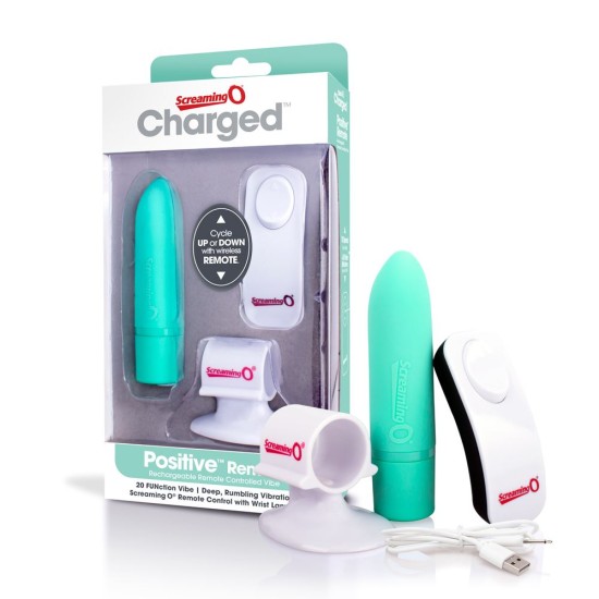 Screaming O Charged Positive Remote Control - Kiwi Screaming O Charged Positive Remote Control - Kiwi