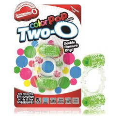 Screaming O Colour Pop Quickie Plus Two-O - Green Screaming O Colour Pop Quickie Plus Two-O - Green
