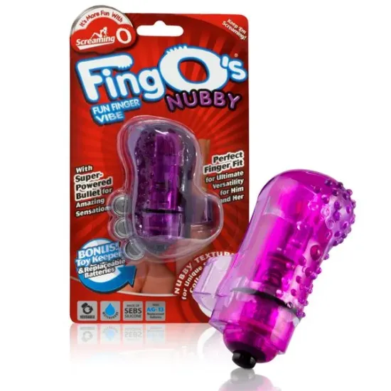 Screaming O FingO's - Nubby - Purple Screaming O FingO's - Nubby - Purple