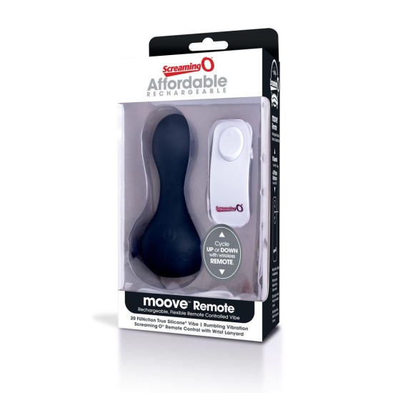 Screaming O Moove Remote Vibe - Black Screaming O Moove Remote Vibe - Black