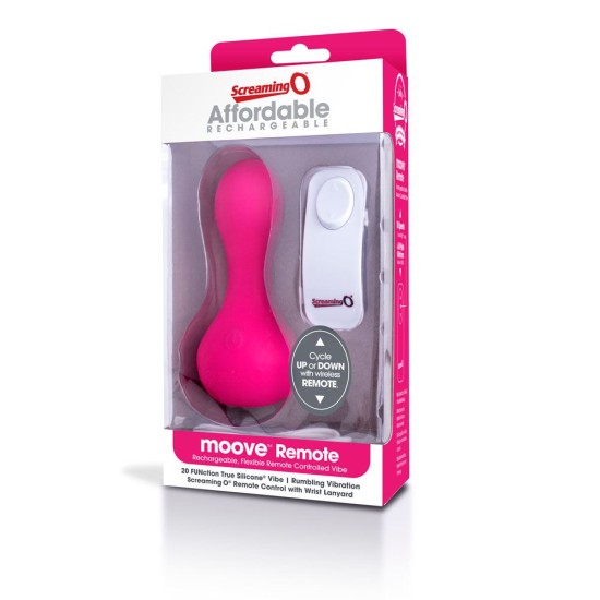 Screaming O Moove Remote Vibe - Pink Screaming O Moove Remote Vibe - Pink