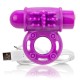 Screaming O Charged OWow Vibrating Cock Ring - Purple Screaming O Charged OWow Vibrating Cock Ring - Purple