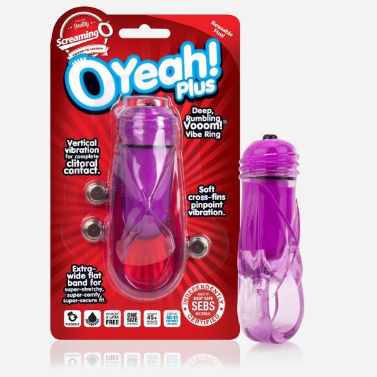 Screaming O OYeah! Plus Ring - Blue Screaming O OYeah! Plus Ring - Blue