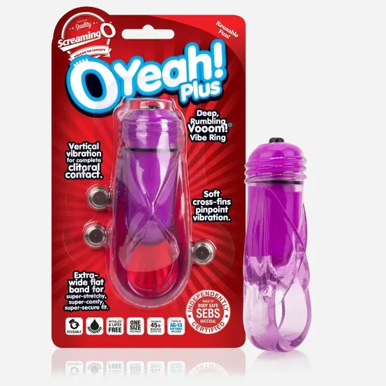 Screaming O OYeah! Plus Ring - Purple Screaming O OYeah! Plus Ring - Purple