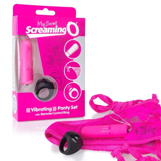 My Secret Screaming O Remote Control Panty Vibe (pink only) My Secret Screaming O Remote Control Panty Vibe (pink only)