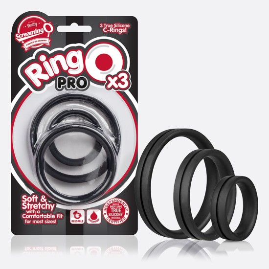 Screaming O RingO Pro x3 - Black Screaming O RingO Pro x3 - Black
