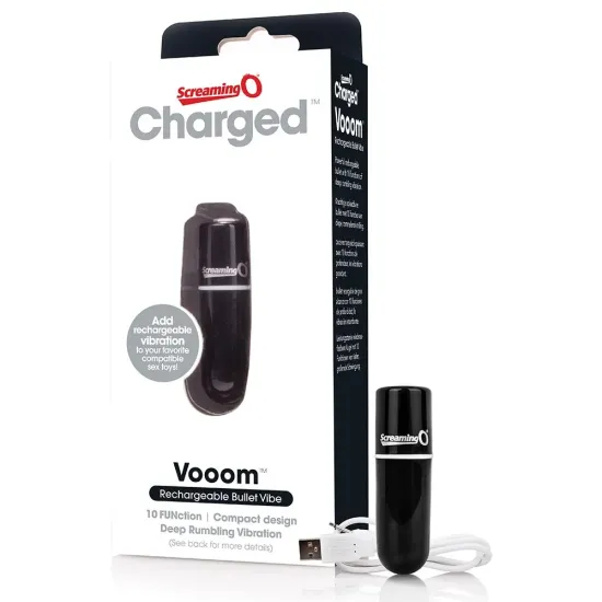 Screaming O Charged Vooom Bullet Vibe - Black Screaming O Charged Vooom Bullet Vibe - Black