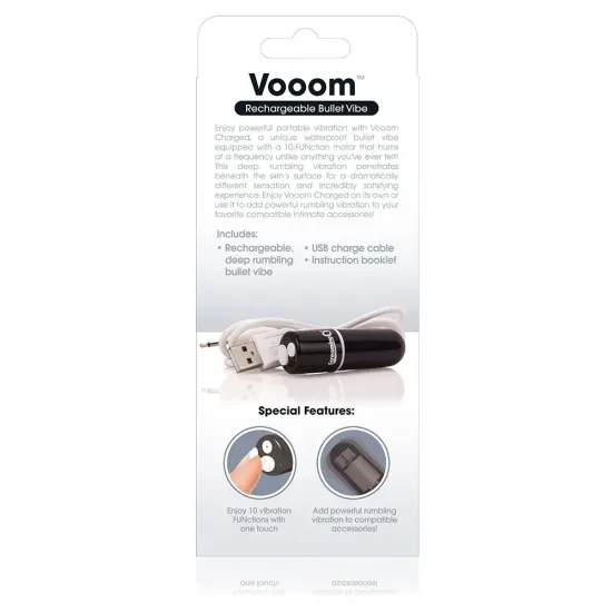 Screaming O Charged Vooom Bullet Vibe - Black Screaming O Charged Vooom Bullet Vibe - Black