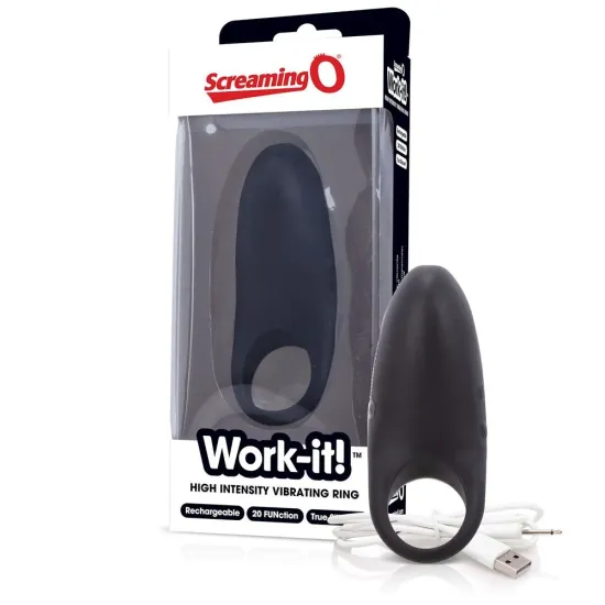 Screaming O Work-it! Black Screaming O Work-it! Black