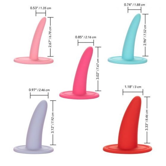 She-ology 5 Piece Wearable Vaginal Dilator Set She-ology 5 Piece Wearable Vaginal Dilator Set