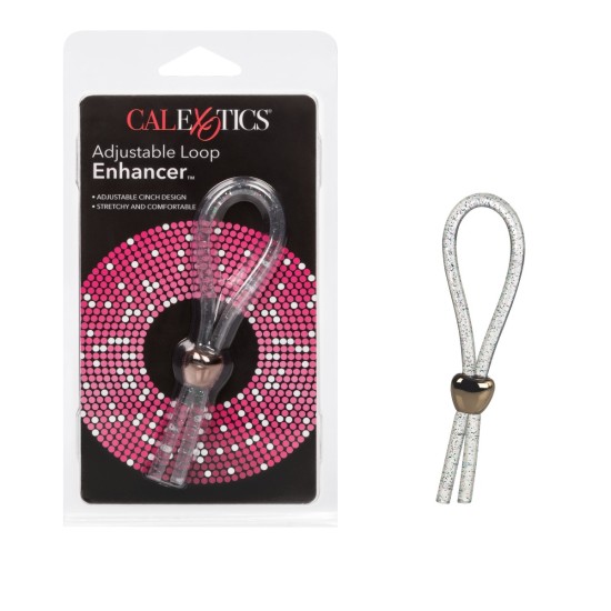 Adjustable Loop Enhancer - Clear Glitter Adjustable Loop Enhancer - Clear Glitter