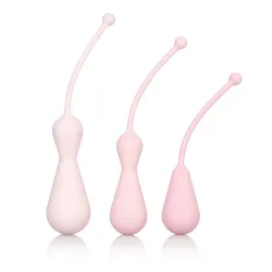 Inspire Weighted Silicone Kegel Training Kit - Pink Inspire Weighted Silicone Kegel Training Kit - Pink