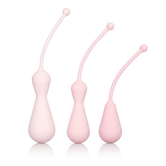 Inspire Weighted Silicone Kegel Training Kit - Pink Inspire Weighted Silicone Kegel Training Kit - Pink