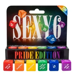 Sexy 6 Dice - Pride Edition Sexy 6 Dice - Pride Edition