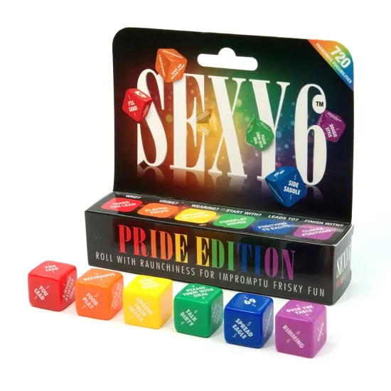 Sexy 6 Dice - Pride Edition Sexy 6 Dice - Pride Edition