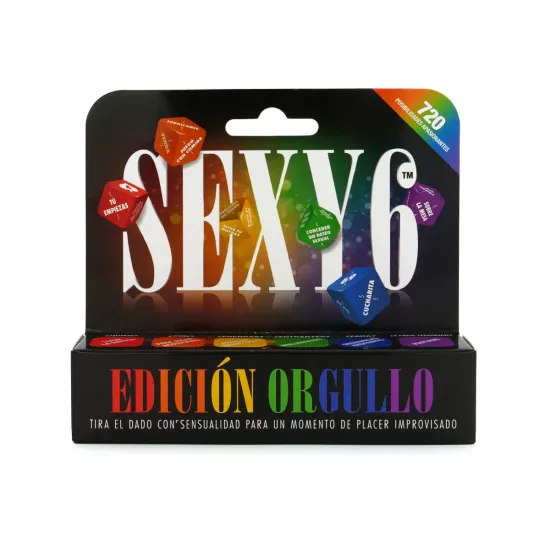 Sexy 6 Dice - Pride Edition - Spanish Sexy 6 Dice - Pride Edition - Spanish