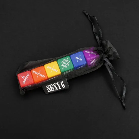 Sexy 6 Dice - Pride Edition - Spanish Sexy 6 Dice - Pride Edition - Spanish