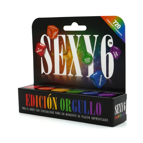 Sexy 6 Dice - Pride Edition - Spanish Sexy 6 Dice - Pride Edition - Spanish