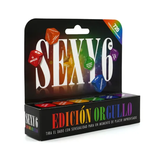 Sexy 6 Dice - Pride Edition - Spanish Sexy 6 Dice - Pride Edition - Spanish