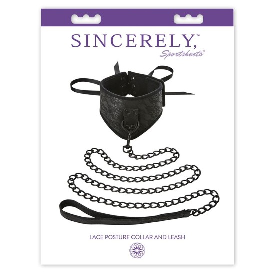 Sincerely Lace Posture Collar & Leash Sincerely Lace Posture Collar & Leash